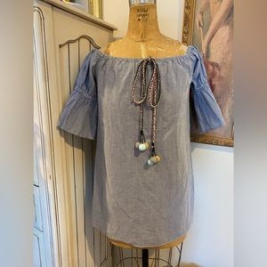 Searsuker cotton summer dress. NWOT